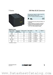 LT1702-7 datasheet pdf Power-One