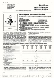 1N1184RA datasheet pdf RCA Solid State