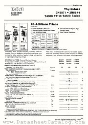 2N5571 datasheet pdf RCA Solid State