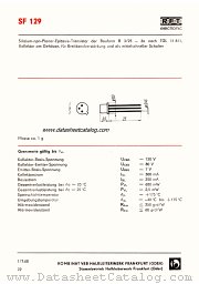 SF129B datasheet pdf RFT