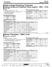 2SC4505 datasheet pdf ROHM