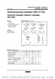 2SC4081 datasheet pdf ROHM
