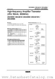 2SC5659 datasheet pdf ROHM