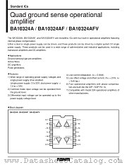 BA10324A/AF/AFV datasheet pdf ROHM