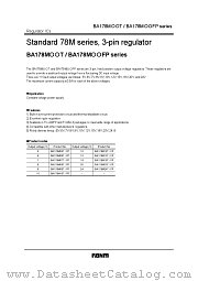 BA178MOOT/FP datasheet pdf ROHM