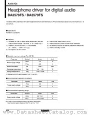 BA3579FS datasheet pdf ROHM