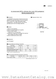 BA5993FP datasheet pdf ROHM