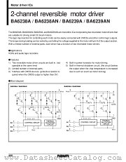 BA6238A/AN datasheet pdf ROHM