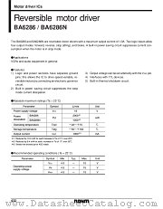 BA6286/N datasheet pdf ROHM
