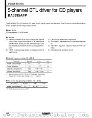 BA6395AFP datasheet pdf ROHM