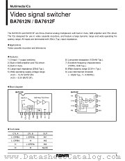 BA7612N/F datasheet pdf ROHM