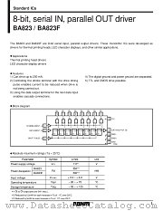 BA823/F datasheet pdf ROHM