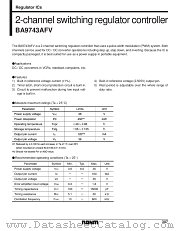 BA9743AFV datasheet pdf ROHM
