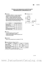 BD6520F datasheet pdf ROHM