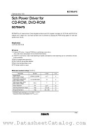BD7904FS datasheet pdf ROHM