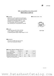 BH3515FV datasheet pdf ROHM