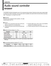 BH3864F datasheet pdf ROHM