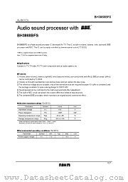 BH3868BFS datasheet pdf ROHM