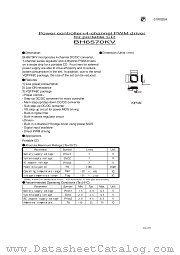 BH6570KV datasheet pdf ROHM