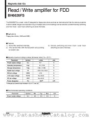 BH6626FS datasheet pdf ROHM