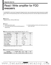 BH6629BFS datasheet pdf ROHM