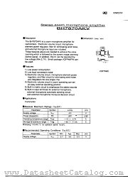 BH7870AKV datasheet pdf ROHM