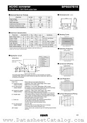 BP5037B15 datasheet pdf ROHM
