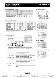 BP5041A15 datasheet pdf ROHM