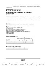 BP5233-33A datasheet pdf ROHM