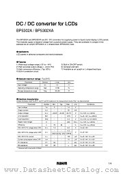 BP5302XA datasheet pdf ROHM