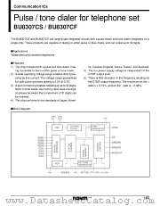 BU8307CS/CF datasheet pdf ROHM