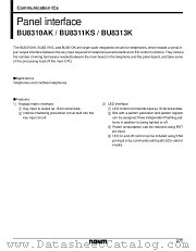 BU8313K datasheet pdf ROHM