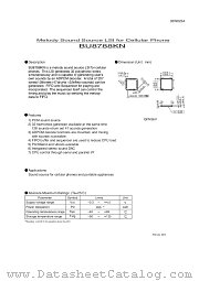 BU8788KN datasheet pdf ROHM