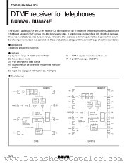 BU8874/F datasheet pdf ROHM