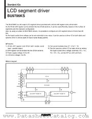 BU9706KS datasheet pdf ROHM