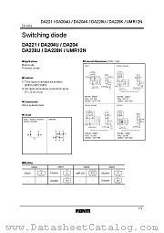 DA228U datasheet pdf ROHM