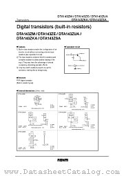 DTA143Z  A datasheet pdf ROHM
