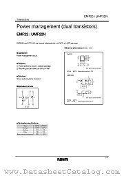 UMF22N datasheet pdf ROHM