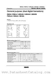 UMH8N datasheet pdf ROHM