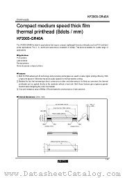 KF2003-GR40A datasheet pdf ROHM