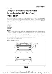 KF2004-GD45A datasheet pdf ROHM