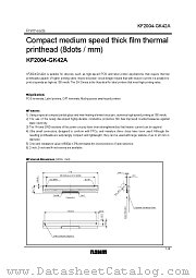 KF2004-GK42A datasheet pdf ROHM