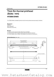 KF2008-GH40A datasheet pdf ROHM