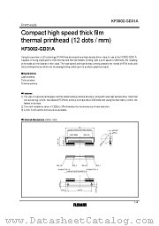 KF3002-GD31A datasheet pdf ROHM