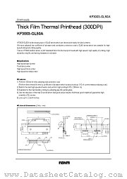 KF3003-GL50A datasheet pdf ROHM