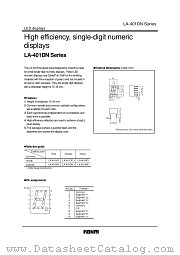 LA-401VD/VN datasheet pdf ROHM