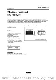 LUM-115HML300 datasheet pdf ROHM