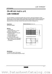 LUM-115HMU307 datasheet pdf ROHM