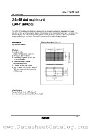 LUM-115HMU308 datasheet pdf ROHM