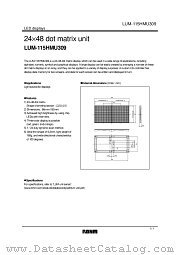 LUM-115HMU309 datasheet pdf ROHM